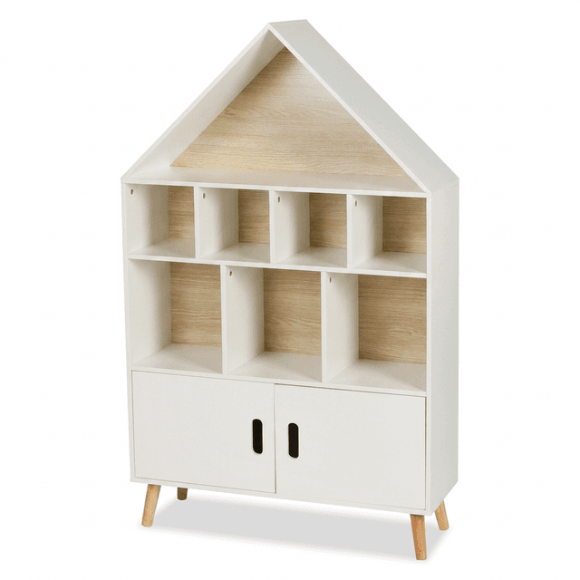 Bücherregal Dream House, 10 Fächer, 2 Türen