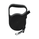 Dogi Automatik-Leine, Schwarz, 3 m, bis 18 kg