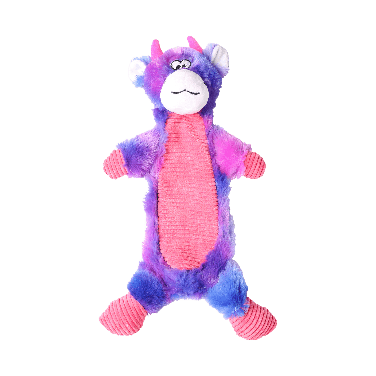 Jouet pour chien en peluche Dogi avec son, rose, 45 cm