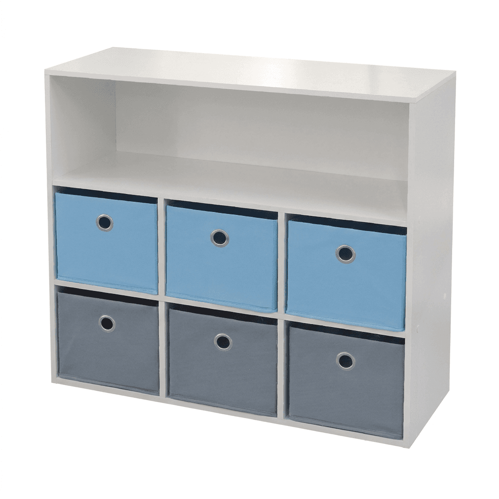 Kinderschrank, 6 Schubladen, 76 cm