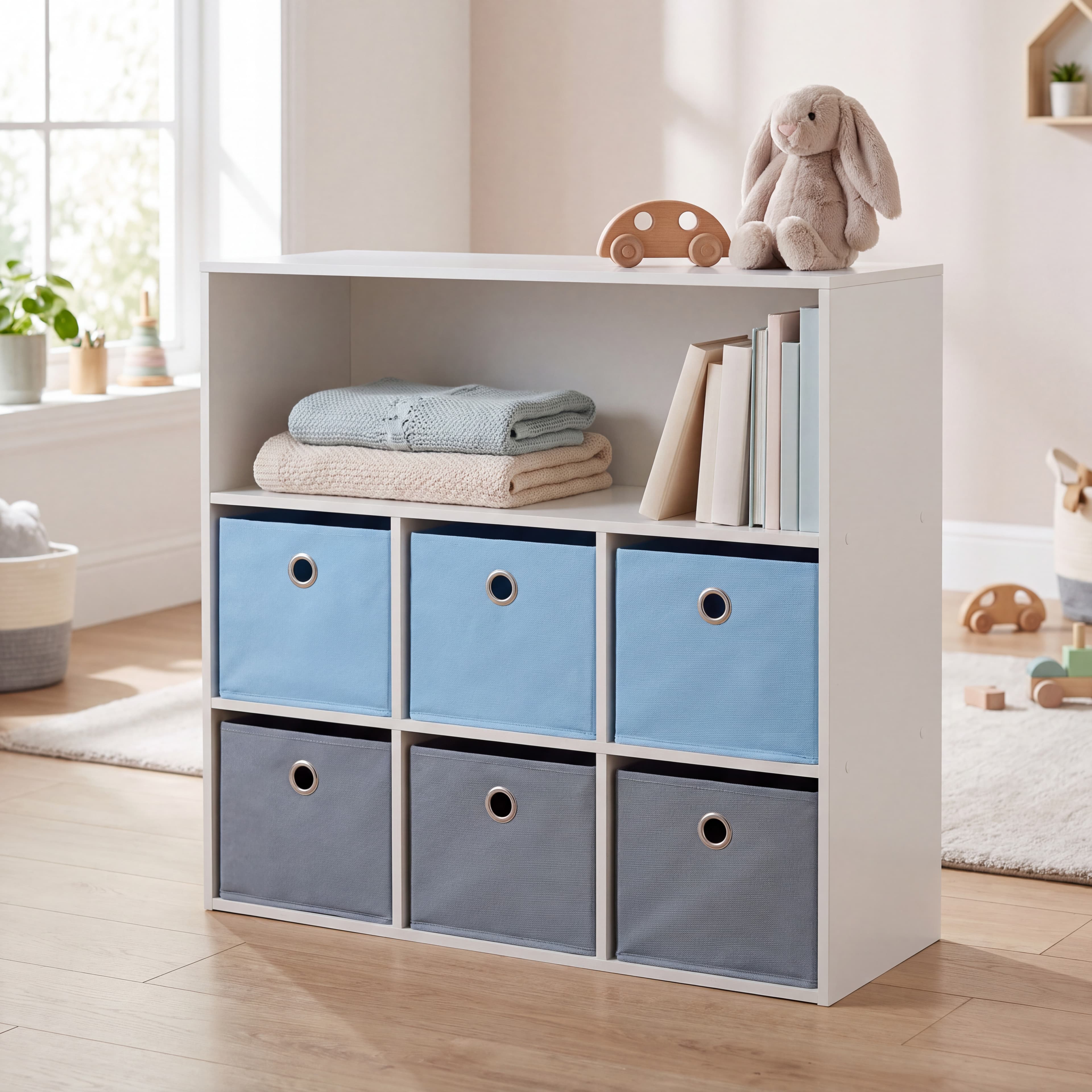 Kinderschrank, 6 Schubladen, 76 x 29,5 x 70 cm — 2