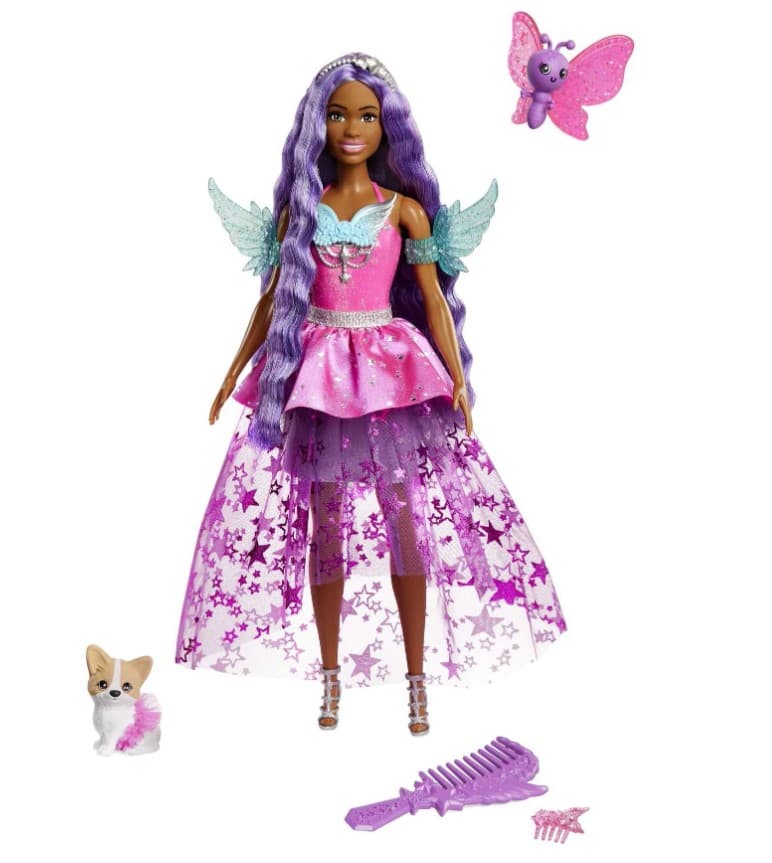 Barbie A Touch of Magic Brooklyn Puppe, mit Zubehör