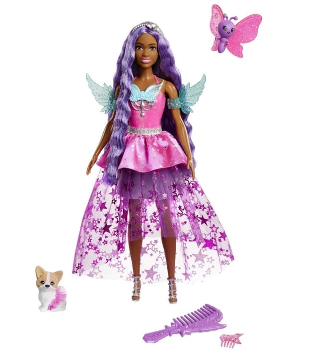 Barbie A Touch of Magic Brooklyn Puppe, mit Zubehör