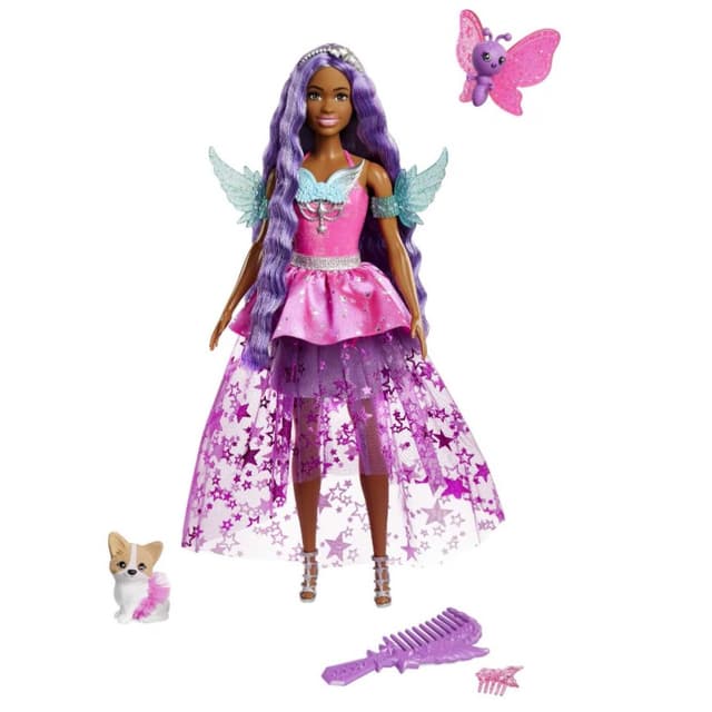 Barbie A Touch of Magic Brooklyn Puppe, mit Zubehör