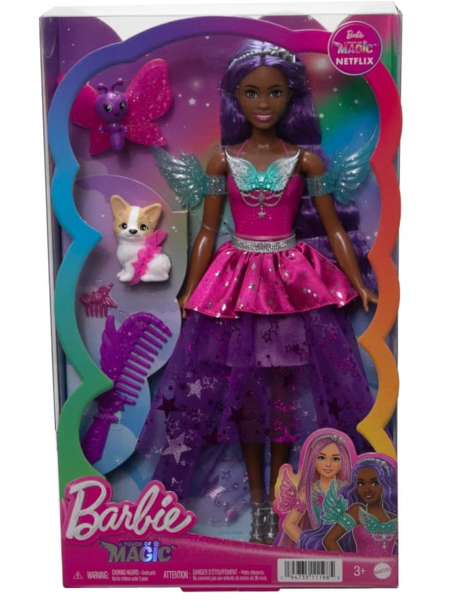 Barbie A Touch of Magic Brooklyn Puppe, mit Zubehör — 2