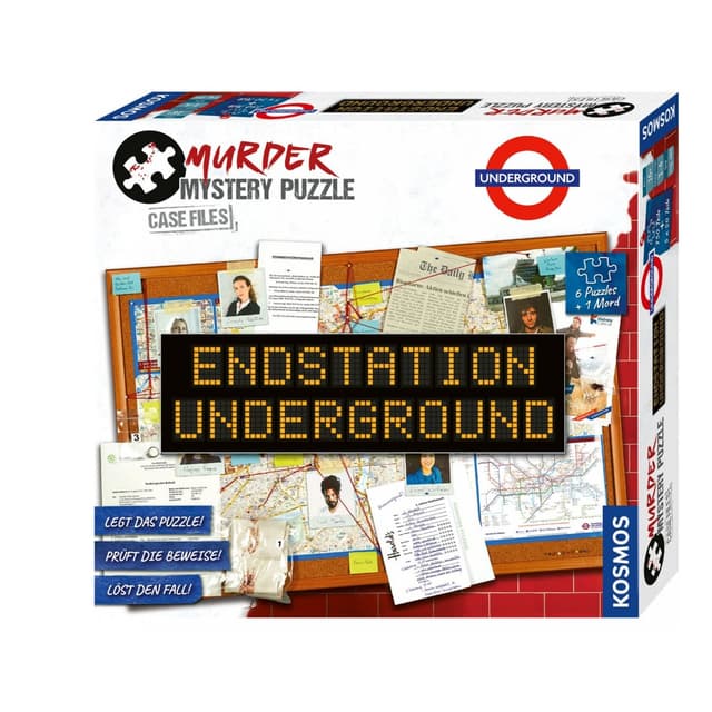 Murder Mystery Puzzle „Endstation Underground“, Erlebnispuzzle
