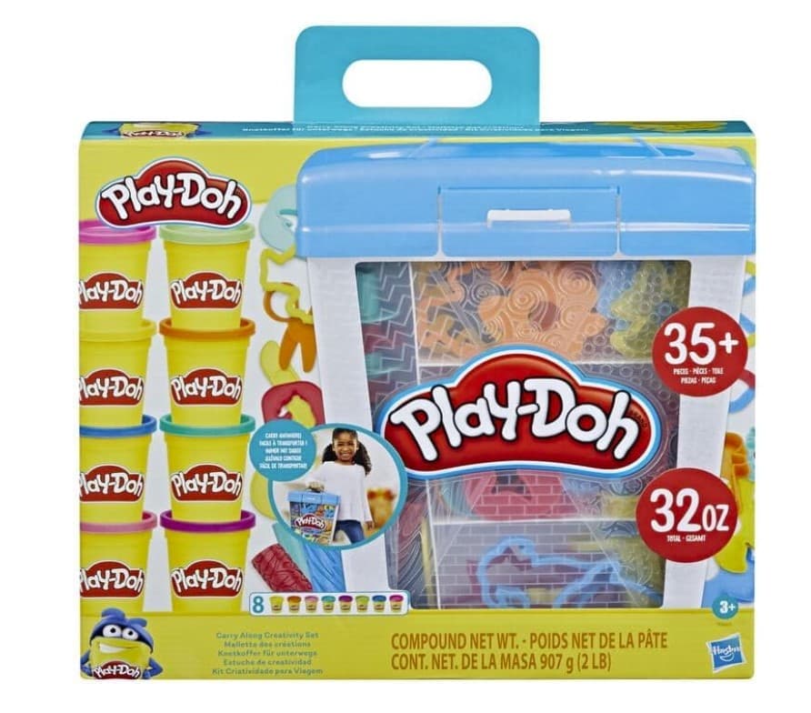 Play-Doh Knetkoffer mit 8 Dosen, Reiseset — 3