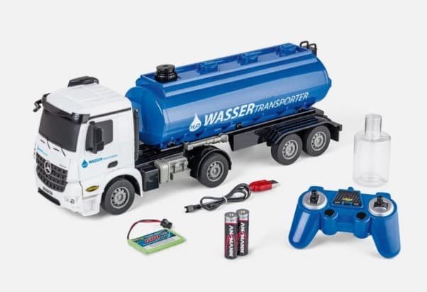 Tamiya RC Mercedes-Benz Arocs Wassertransporter