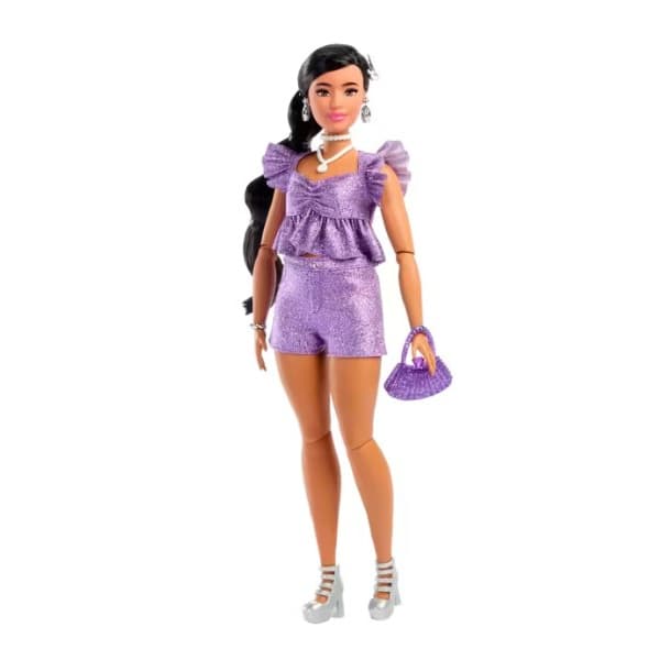 Mattel Barbie Deluxe Style Puppe, Violett Metallic