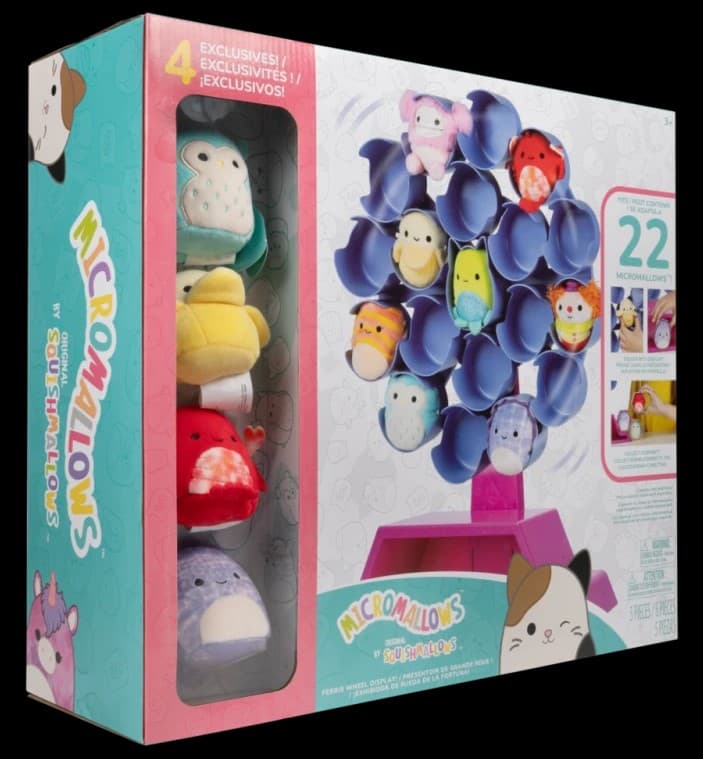 Squishmallows Micromallows Riesenrad Set, 4 Mini-Figuren — 2