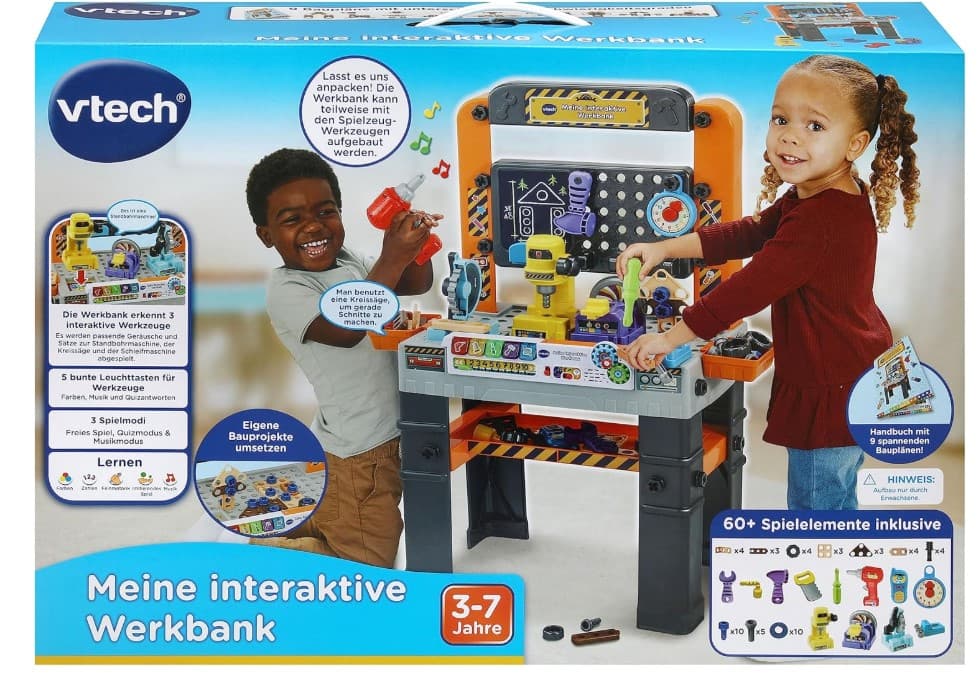 VTech Interaktive Werkbank – 60+ Werkzeuge & Zubehör — 3