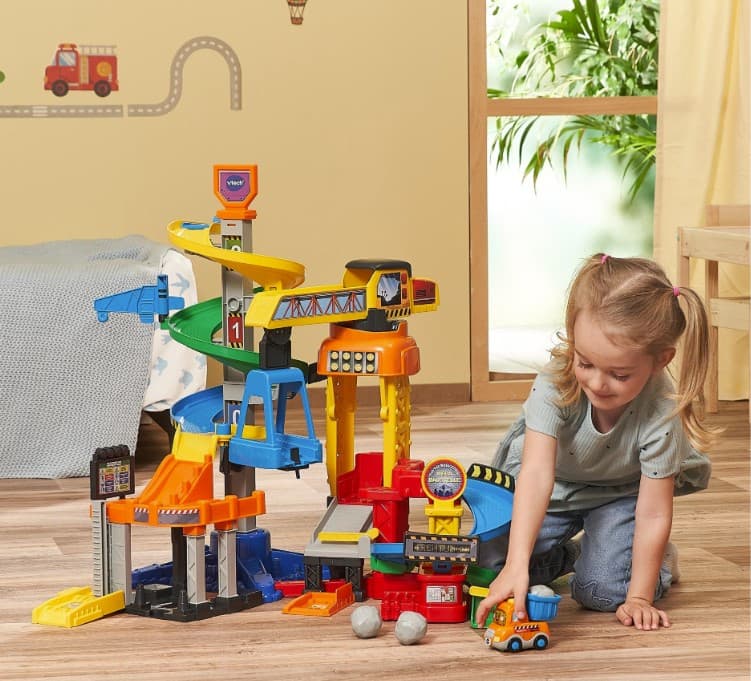 VTech Mega Baustelle Tut Tut Baby Flitzer Spielset — 3