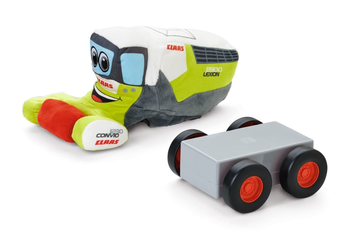 RC Plüsch-Mähdrescher Claas Lexion 8900, ferngesteuert — 3