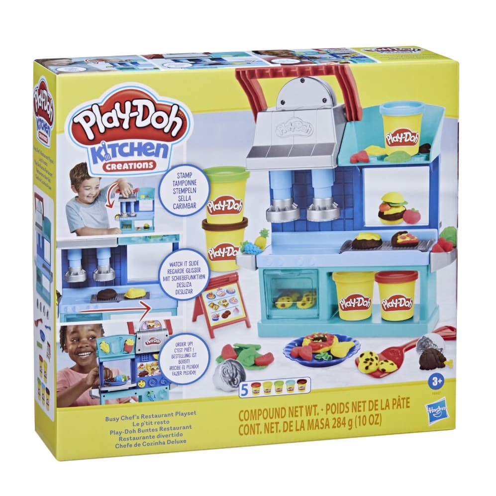 Play-Doh Kitchen Creations Buntes Restaurant, 2-seitig