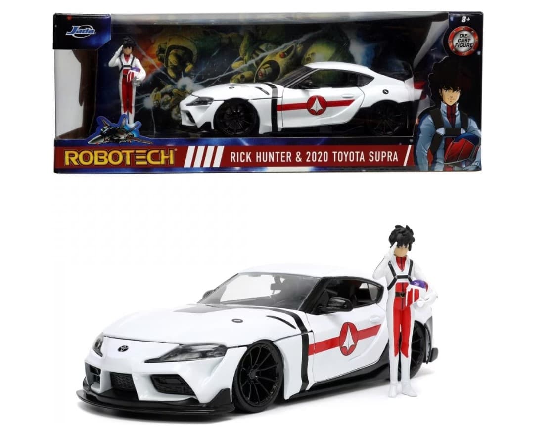 Jada Toys Toyota Supra 1:24, Robotech Rick Hunter Edition — 2