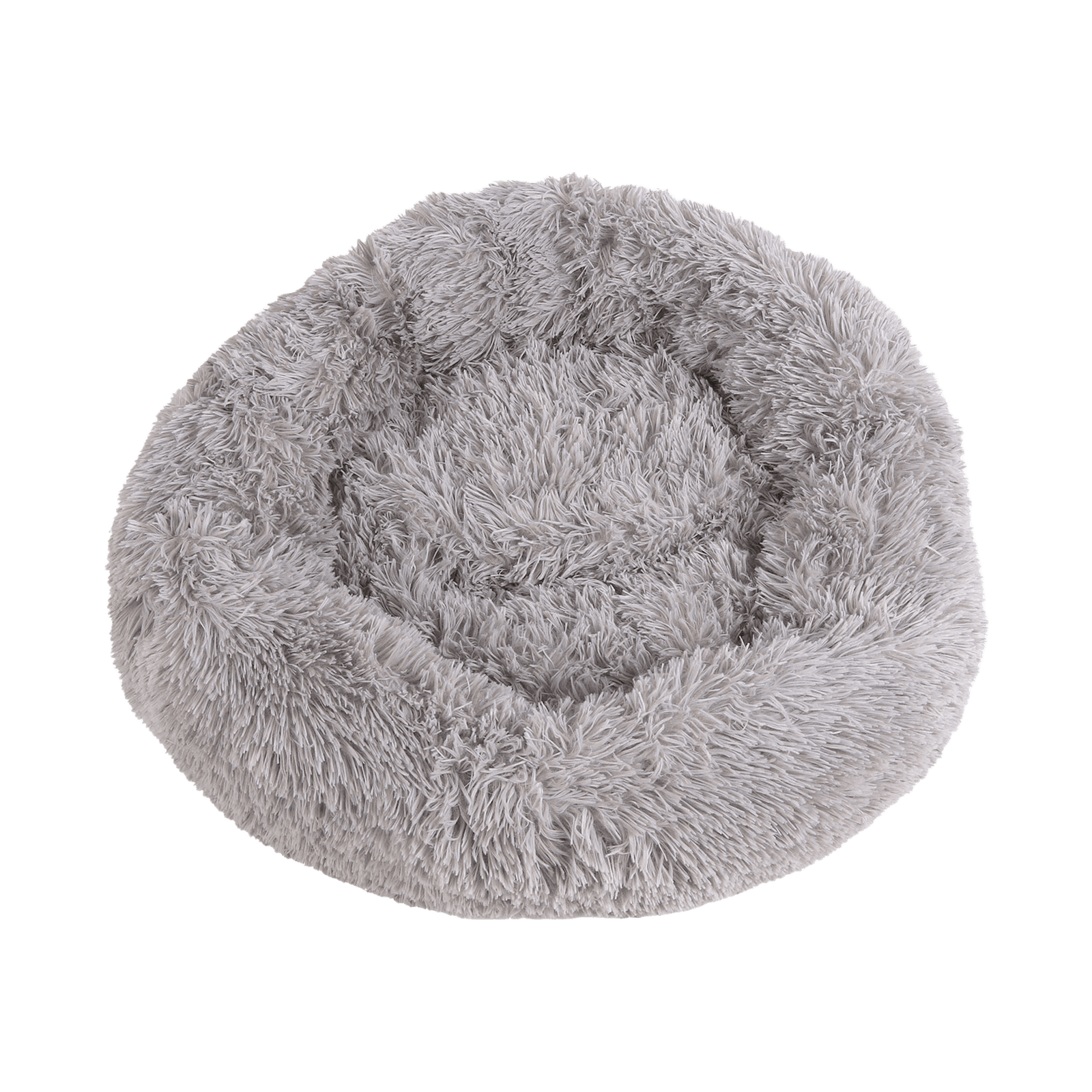 Snuggle Cushion for Dogs & Cats, Gray, D 27.6 in
