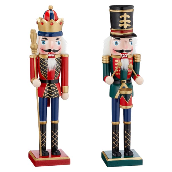 Traditioneller Nussknacker Holzfigur, 38 cm