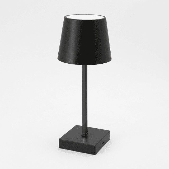 LED-Tischleuchte mit Touchfunktion, Schwarz, kompakt