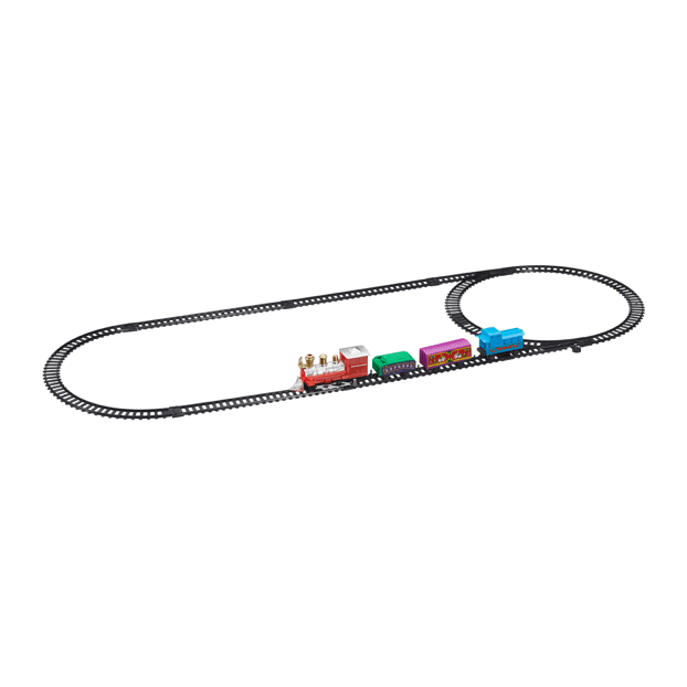 Mini Weihnachtszug 11-teilig, batteriebetrieben