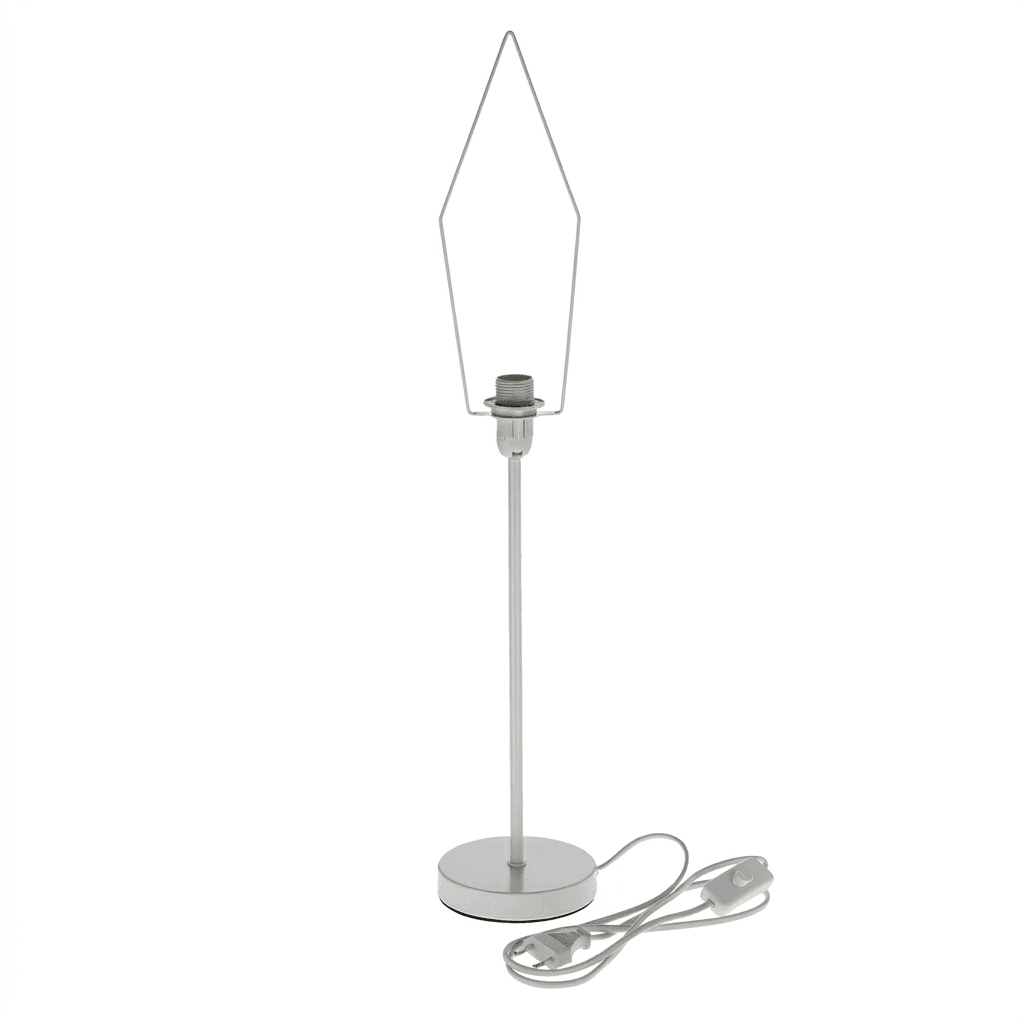 Leuchtenfuss für Papiersterne, weiss, 150 cm Kabel