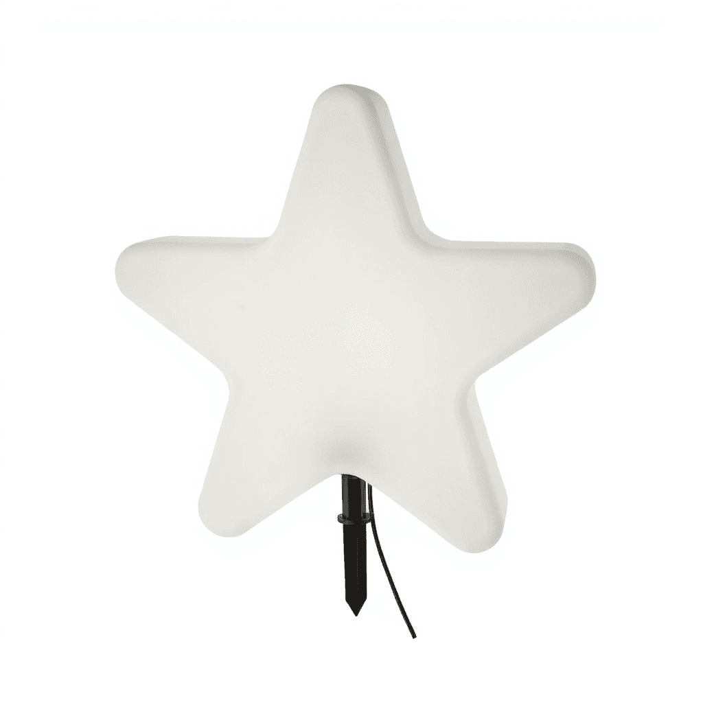 Outdoor Sternleuchte Weiss, 50 cm