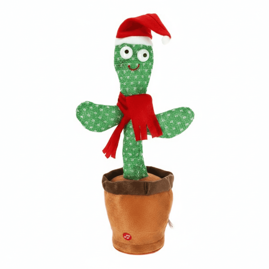 Singender und tanzender Weihnachtskaktus
