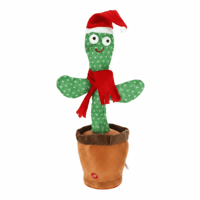 Singender und tanzender Weihnachtskaktus