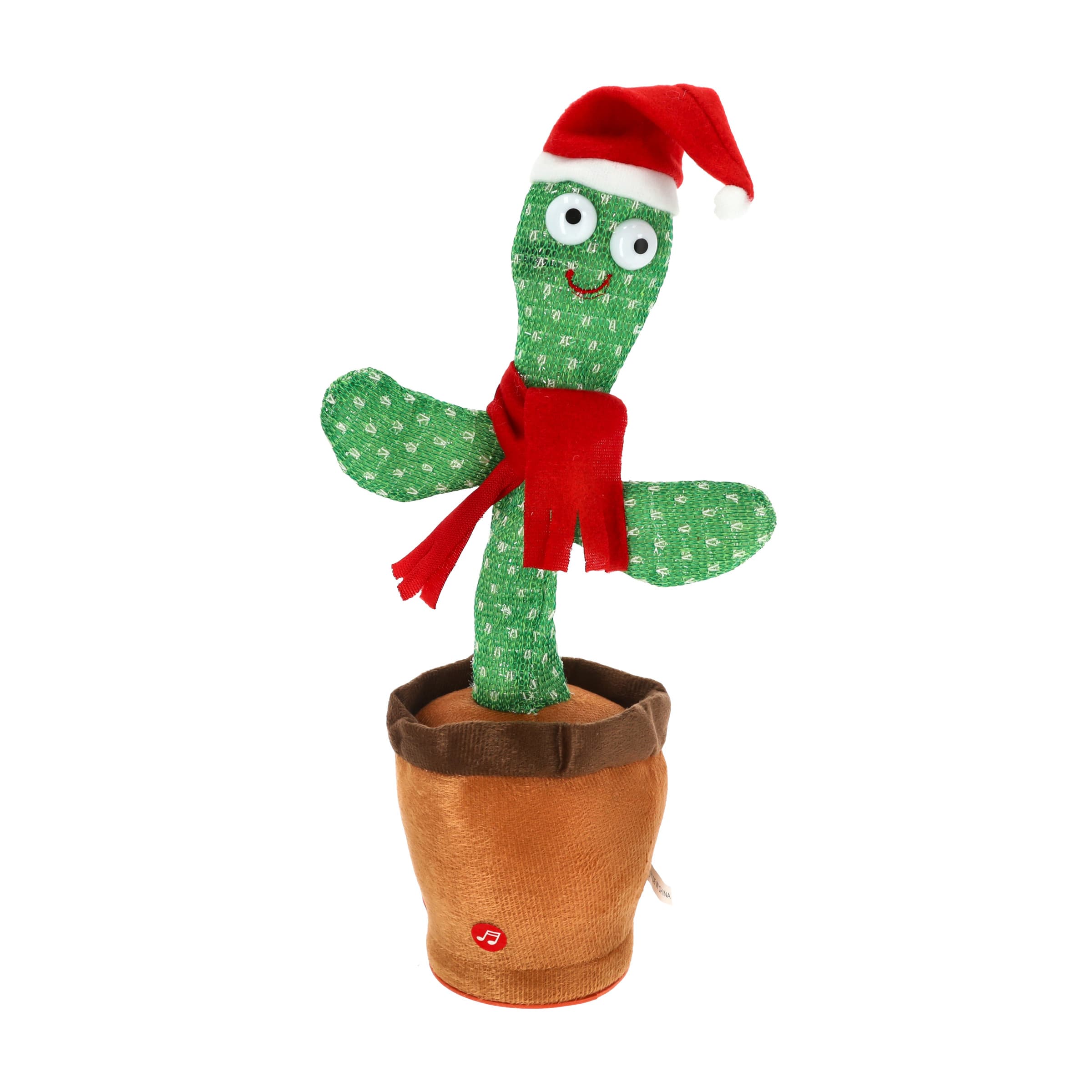 Singender und tanzender Weihnachtskaktus