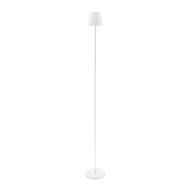 LED Stehleuchte weiss mit USB-C Dimmfunktion, 120 cm