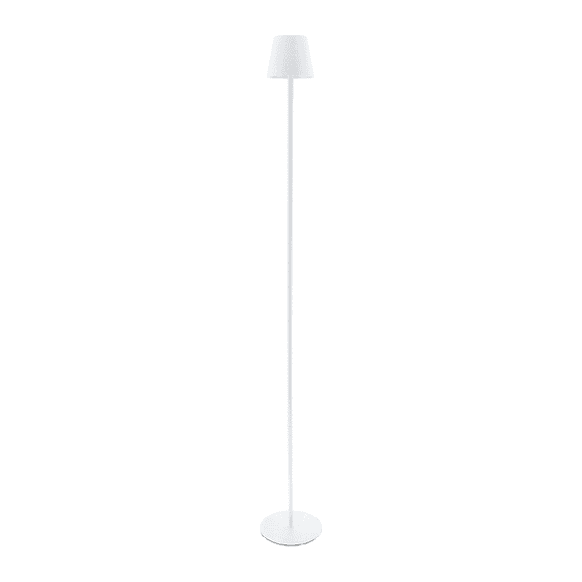 LED Stehleuchte weiss mit USB-C Dimmfunktion, 120 cm