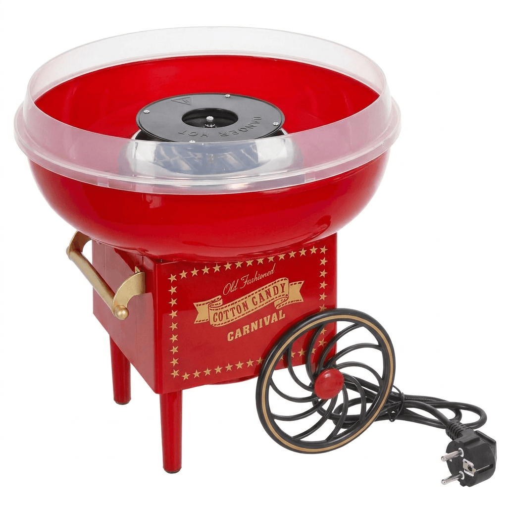 Zuckerwatte-Maschine Retro – fluffige Zuckerwatte zuhause