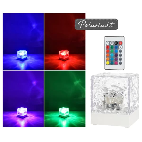 LED-Polarlichtleuchte mit 16 RGB-Farben