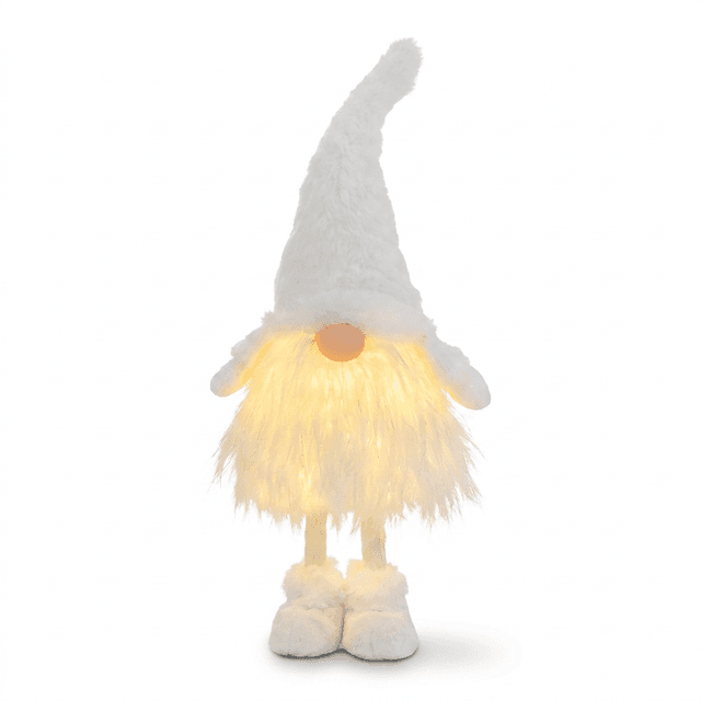 LED Weihnachtswichtel wackelnd, H 48 cm