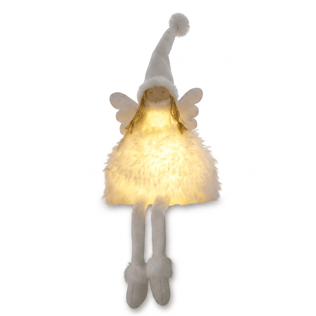 LED Kantenhocker Engel, H 60 cm mit warmweissem Licht